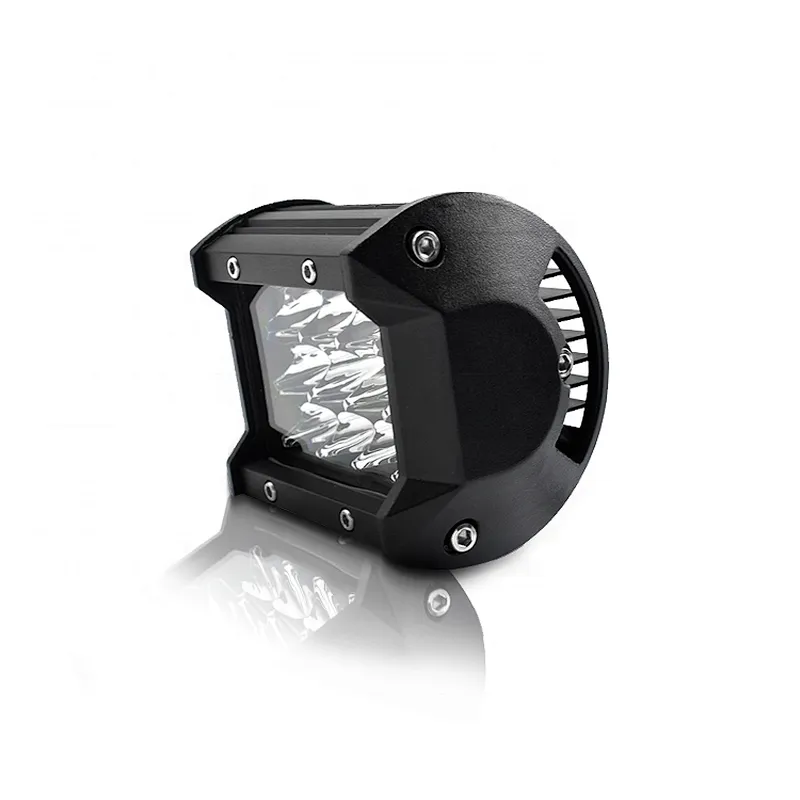 VEHICULOS TRACTORES  led luz estroboscopico led work light bar bicolor flash  faros auxiliares led para auto