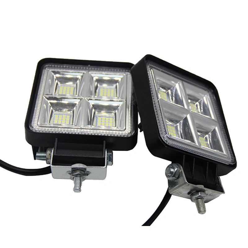 Bright led square work lights with four tubes car accessories JR-56F-48W lamps