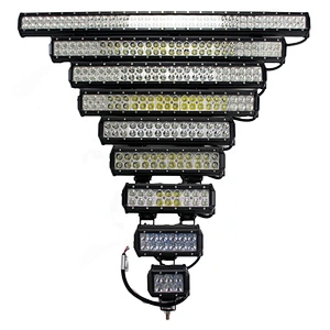 Luz led for car 90w 108w strip light bar barra de luz led luces auto camion bus accesorios led