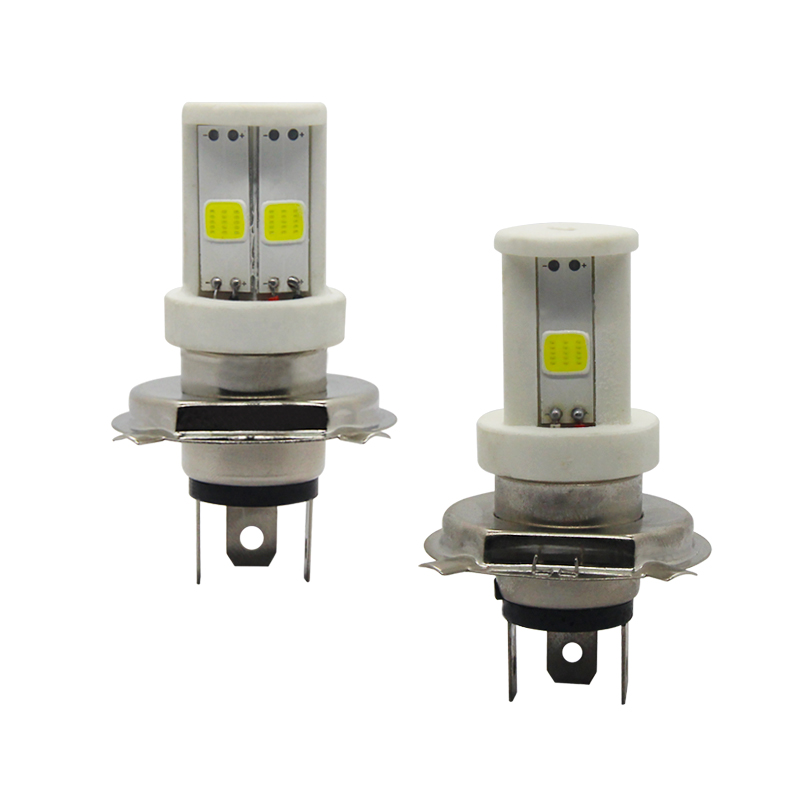 Cob H4 Motorcycle Headlight Bulb Led fog light Motorbike High Low Beam H6 Led Scooter Accessories Motor Light Headlamp White