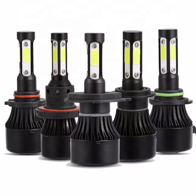 S2 luces carros  kit led Luces Led Para Auto 8000 Lumens H4 H7 H11 Alta Baja Aluminio