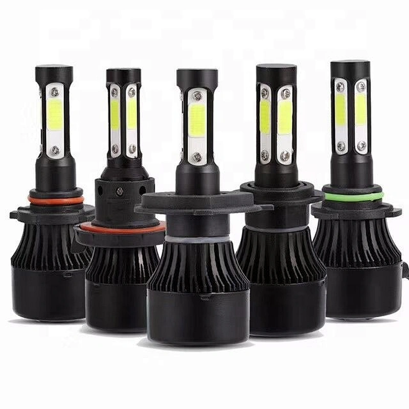 S2 luces carros  kit led Luces Led Para Auto 8000 Lumens H4 H7 H11 Alta Baja Aluminio
