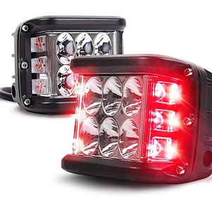lamparas lamps luz faro lights led 3sides light 3colors para motocicleta tractor