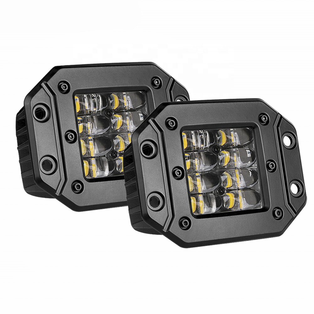FARO LED CUADRADO CAR MOTORCYCLE ACCESORIOS PARA MOTO Y CARRO