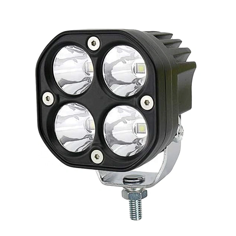 3PULGADAS faro led cuadrado motos car driving light 40W LUZ YELLOW