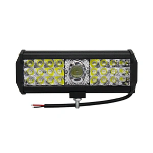 Hot Product 12v 60w Led Aluminum Strip Work Slim Light Bar For Auto Truck Headlight Led Flood Spot Driving Lamp Car Truck Offroa