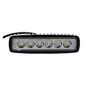 18W barras de luz led para camiones auto moto car lights bar