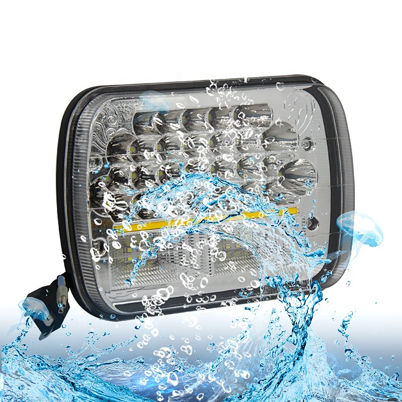 Faro 60w 120w led faro auxiliar angel eyes blue yellow led for mercedes luz ojos de Angel led para moto truck