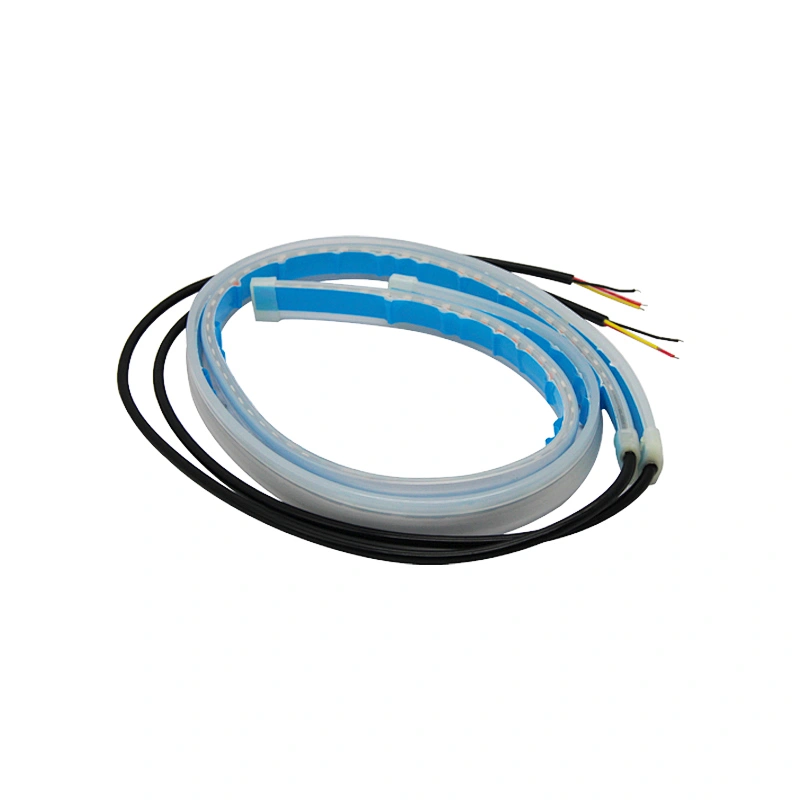 Drl Light Soft Article Lamp Flowing Flexible Universal 30cm 45cm 60cm Led Strip Led Daytime Running Light Flexible Led Strip