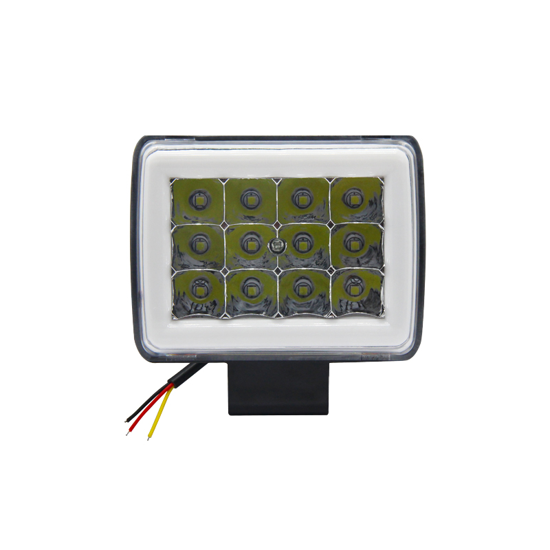 2021 New Automobile led working light 12LED 36W with aperture explosion flash off road vehicle motorcycle refitting light