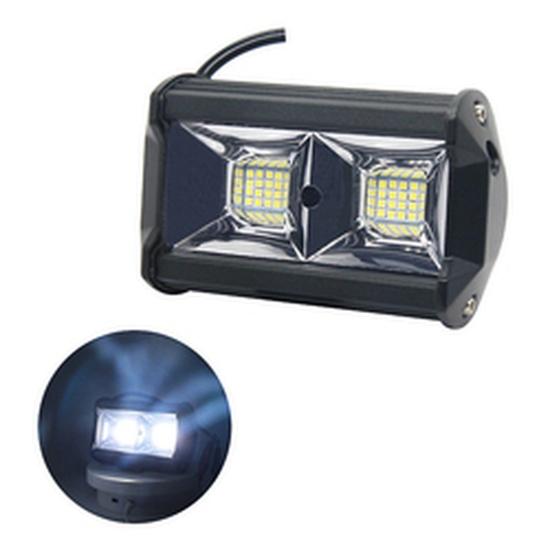 Super High 12v/24v  Truck Led Work Light 54w White Color System Working Auto Light Headlight Work Light For Truck