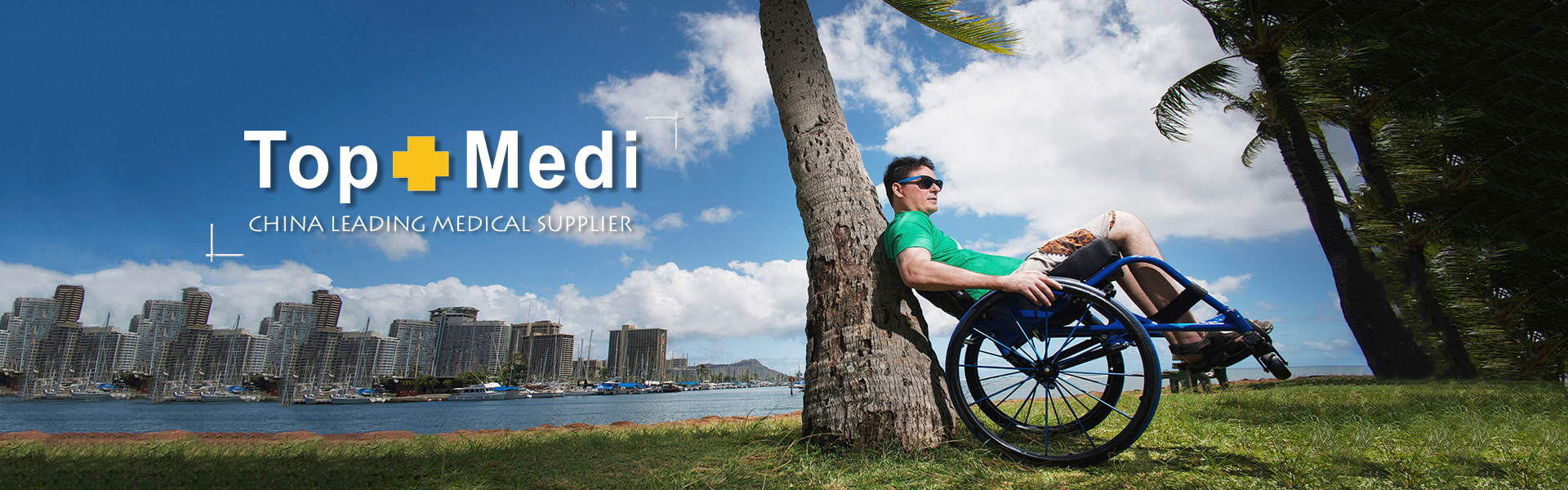 Topmedi Manual Wheelchair banner 2