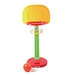 Adjustable basketball hoop stand kids lowered indoor household shooting frame toddler toys