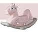 indoor plastic cartoon children's rocking horse for kids