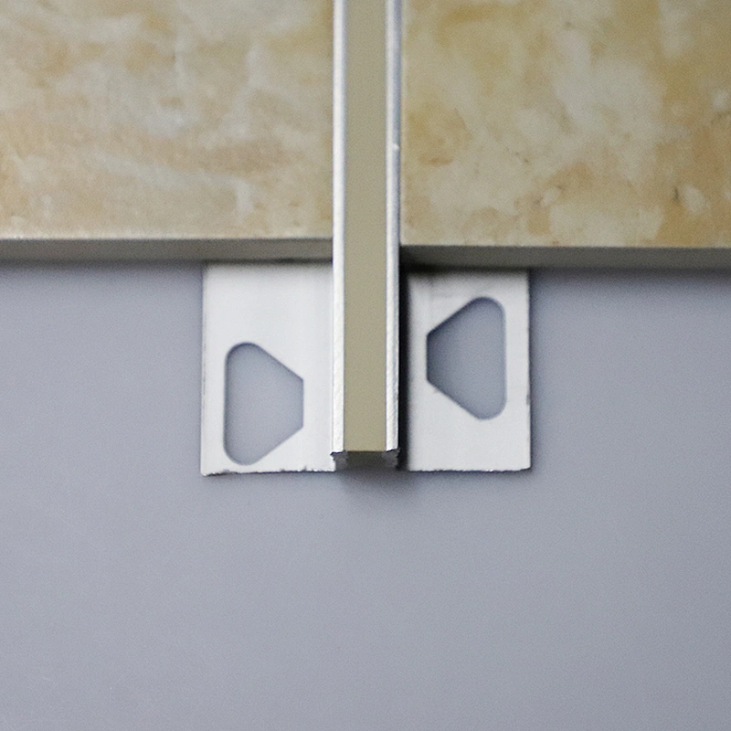 Hotel marble flooring h26mm stainless steel expansion joint cover