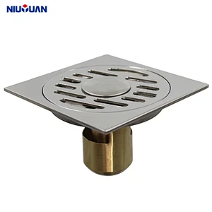 NIU YUAN Square floor drain, auto-close floor drain, concealed floor drain