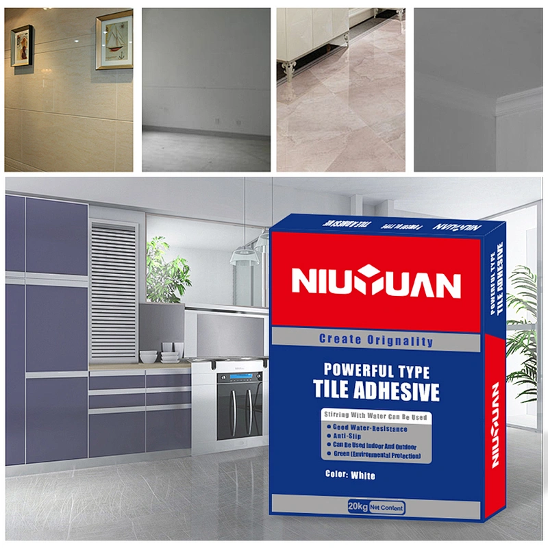 Niu Yuan Cement Based Waterproof Flexible Floor Ceramic Tile Adhesive