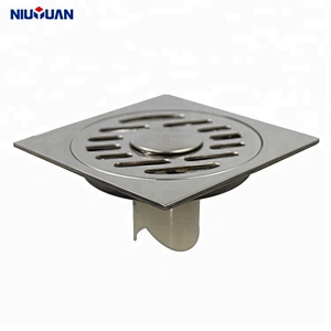 NIU YUAN Stainless Steel floor drain grate, floor drain backflow preventer, pop up floor drain