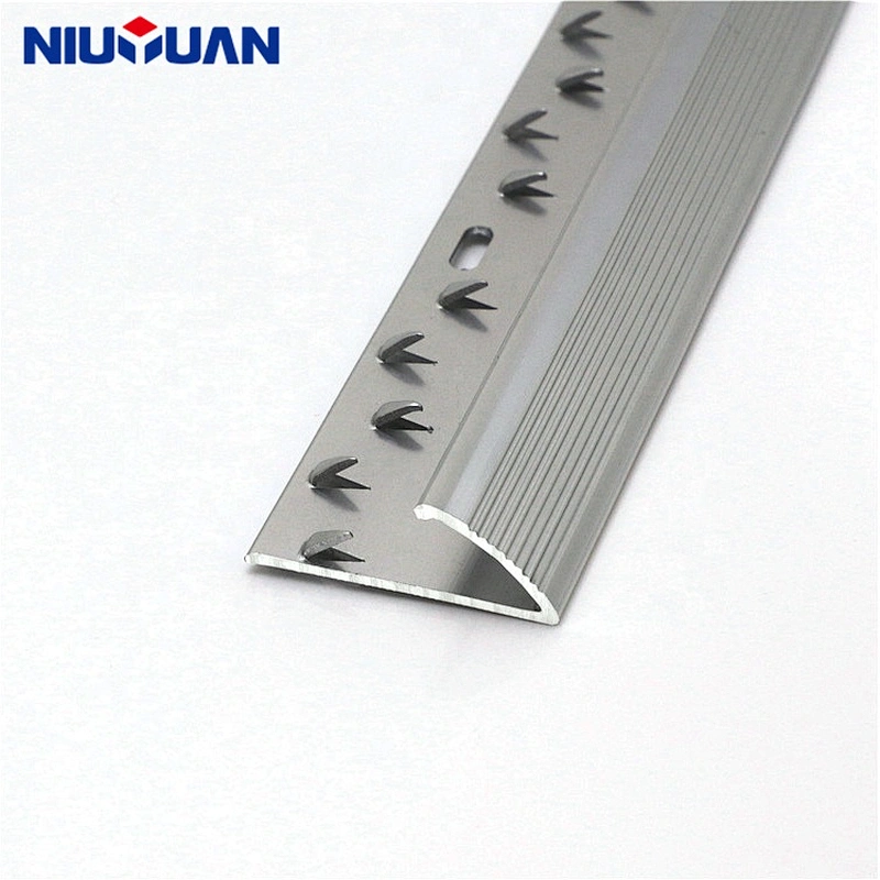 Niu Yuan OEM Factory Aluminum Carpet Single Trim