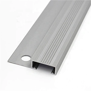 Wholesale Free Sample Customized Aluminium Square Stair Nosing Profile