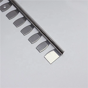 Custom Factory District Free Sample Stainless Steel Bendable Tile Trims