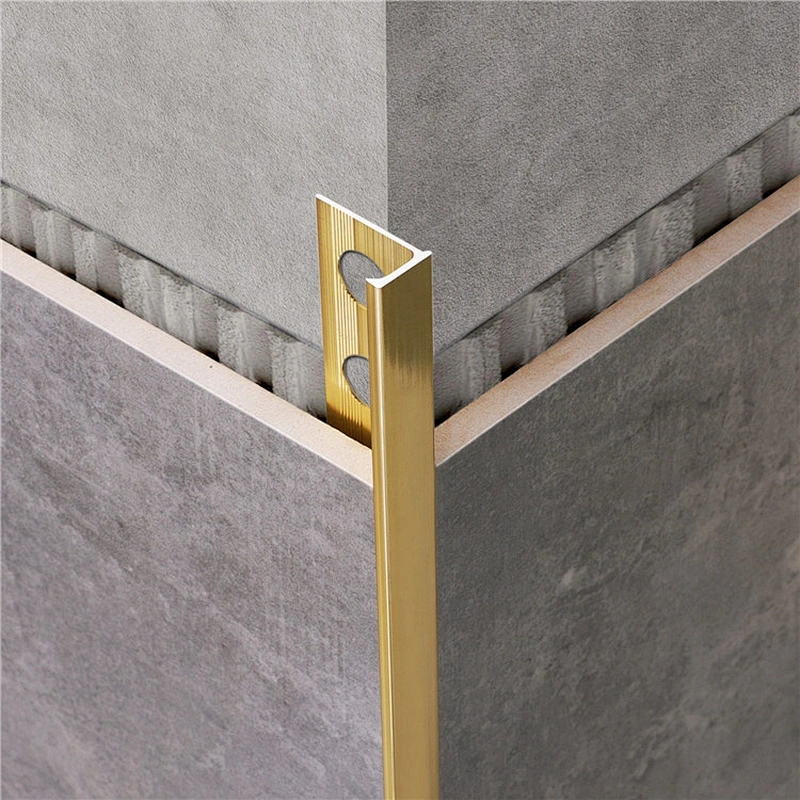 Niu Yuan Free Sample L Shape Customizable Tile Edge Finishing Trim