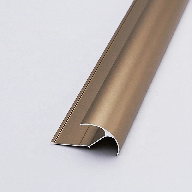 Free Sample Customized Different Shapes 6mm Aluminium Coving Tile Trim