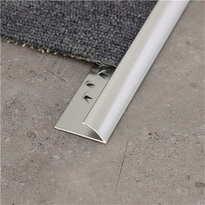Europe Market Aluminum Cover Carpet Floor Edge Trim Strips for Carpet and Flooring