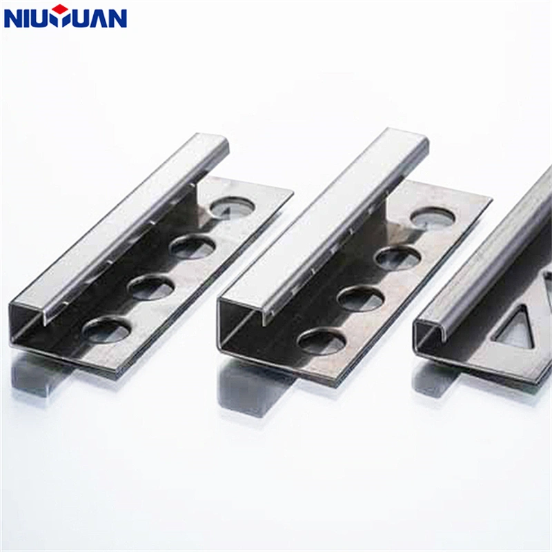 Hairline Brass T Shape Floor Transition Strip SS304 Trim for Floor