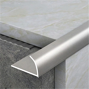 Hot sale brass trim wallcovering tile metal edge trim