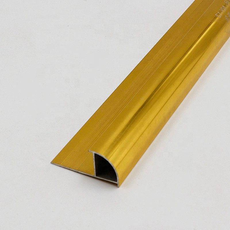 Customized Different Shapes L Trim Profile Gold
