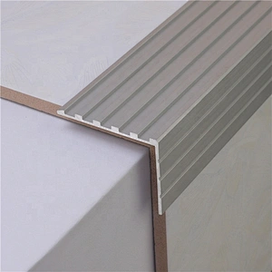 Various Kinds of Customized Porcelain Tile Metal Stair Nosing for Ceramic Tile