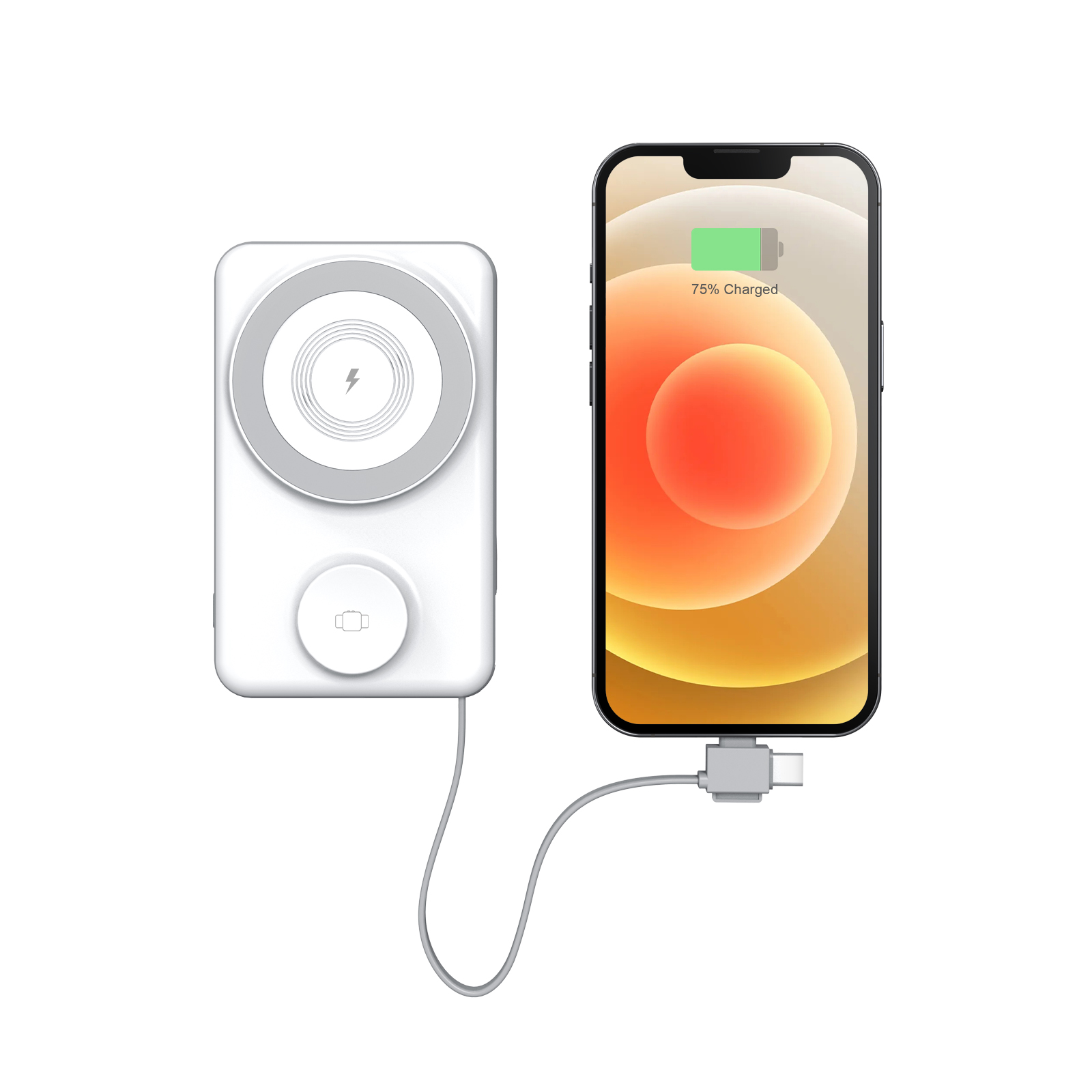 Rugged Magnetic Work Light Power Bank