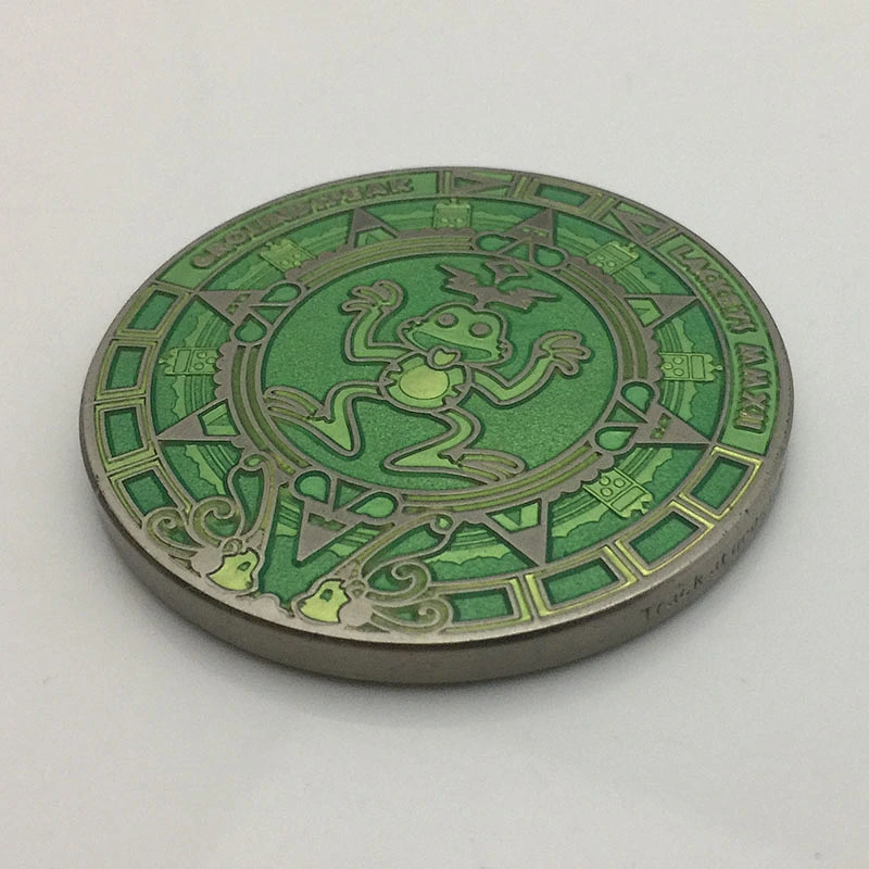 Frog ground speak commemorative coin