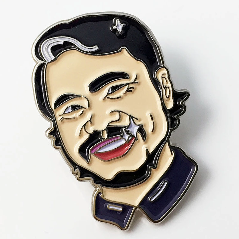 Cartoon human  badge