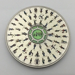 Frog ground speak commemorative coin