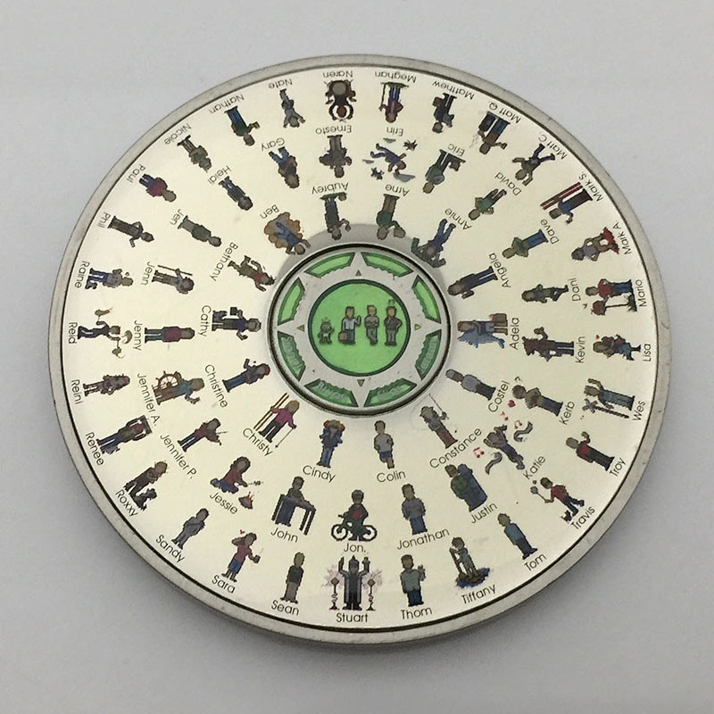 Frog ground speak commemorative coin