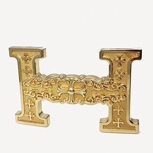 H shape belt buckle