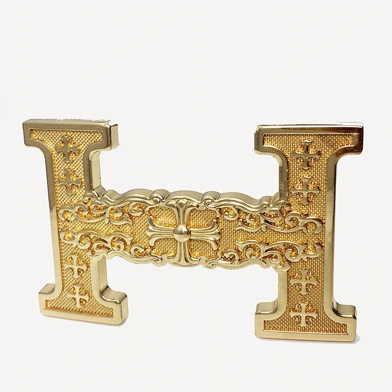 H shape belt buckle