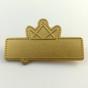 Custom metal name badges