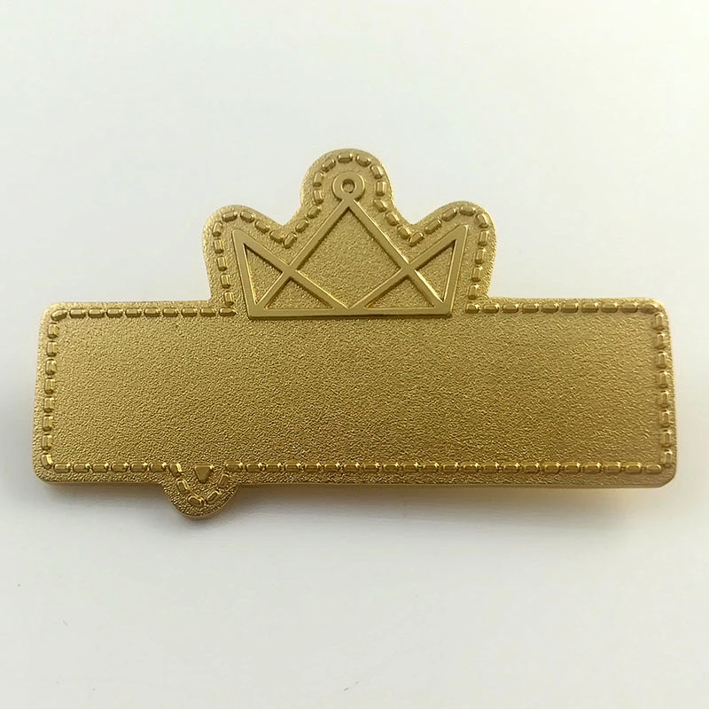 Custom metal name badges