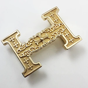 H shape belt buckle