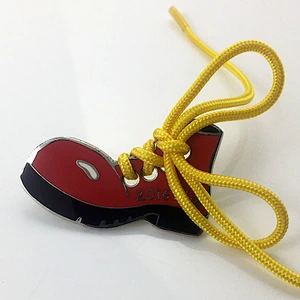 Shoes shape lapel pin