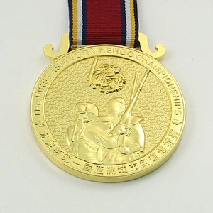 Kendo tournament gold medal