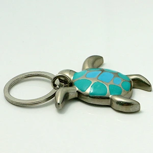 Custom cute turtle keychain
