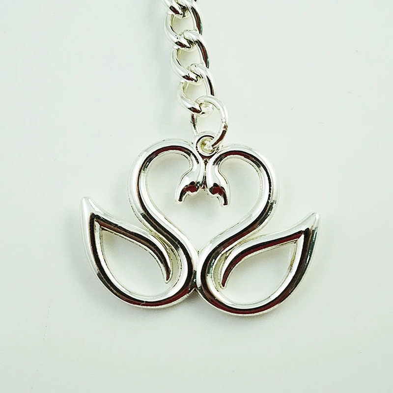 Swan keychain
