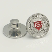 Custom round shape stoving varnish badge