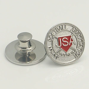 Custom round shape stoving varnish badge