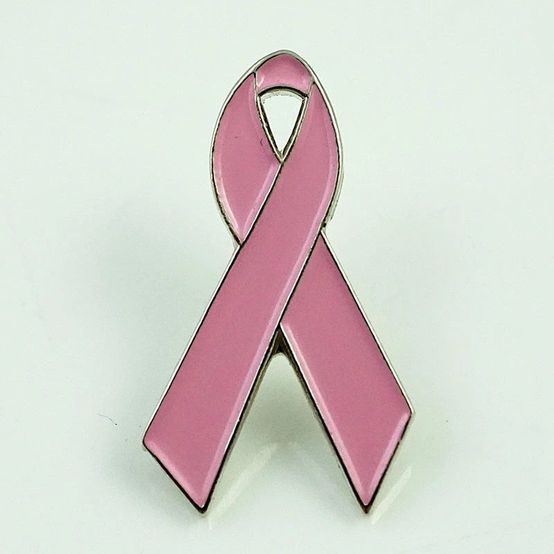 Custom ribbon metal pin badge