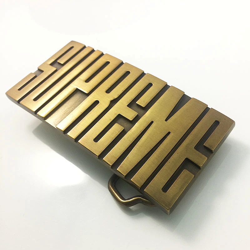 custom letter belt buckle
